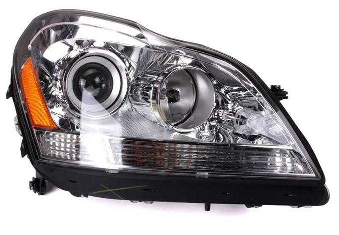 Mercedes Headlight Assembly - Passenger Side (Halogen) 1648204859 - Hella 263400061